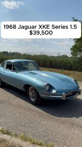 Image result for Light Blue 1968 Jaguar