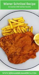 Image result for schnitzel mit pommes