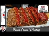 Tomato Sauce Meatloaf - Old Fashioned Simple Ingredient Southern ...