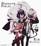 Mephisto and Rin   Ao no Exorcist Vectors   Anime Vectors   Anime