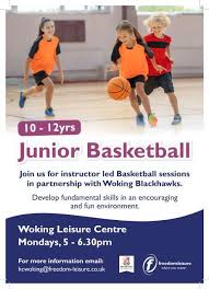 Image result for Woking Blackhawk Juniors Basketball Club