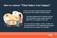 How to Answer 'What Makes You Unique?' & Stand Out in Your Next ...
