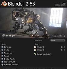 Image result for blender 2.72 splash screenshot