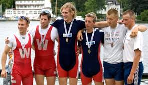 Deutsche Meisterschaft 2006 im Doppelzweier, Silber für Julian Mendyka und Jan Herzog (RK am Wannsee Berlin), Gold für Christian Vennemann und Jakob Seifert ... - dz06.123