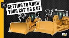How to Operate Your Cat® D6/D7 Dozer - YouTube