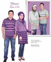 Baju muslimah model baru couple Zenitha Zn 154 | Softaya.com ...
