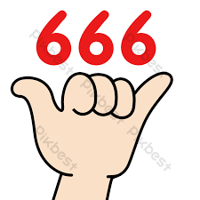 Image result for 666 hand sign