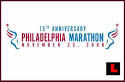 PHILADELPHIA MARATHON 2008 Results!
