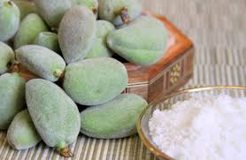 Image result for fresh green almonds