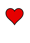 Small Red Heart With Transparent Background clip art - vector clip ...