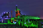 Industriepark Duisburg - beleutetes Krokodil HDR | Foto, Photo ...
