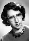 Portrait of Elayne M. Brower, 1961. (1214) Elayne Brower, Portrait
