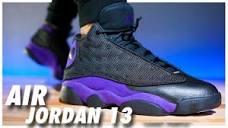Air Jordan 13 Court Purple - YouTube