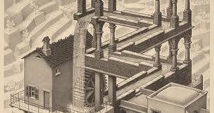 Image result for escher waterfall