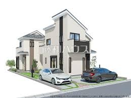 Image result for 立川市幸町5丁目〈新築〉多摩モノレール「砂川七番」駅徒歩11分　太陽光発電搭載　オール電化　充実した保証と住宅性能評価　並列駐車2台可