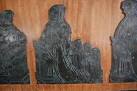 More sizes. Harlakenden brasses detail, All Saints' Woodchurch - via Daymix