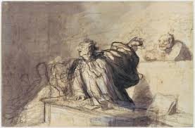 Image result for riot scene by honore-daumier