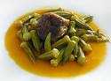 Lamb and Okra (“