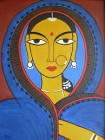 Indian Contemporary Painting by Riya Rathore - Indian Contemporary Fine Art ... - indian-contemporary-riya-rathore
