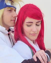 Minato Namikaze And Kushina Uzumaki by MinatoCosplay - minato_namikaze_and_kushina_uzumaki_by_minatocosplay-d64bedu