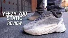 Adidas Yeezy Boost 700 V2 Static Review & On Feet - YouTube