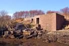 Basking shark factory on Soay. - via Daymix