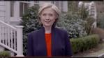 Hillary Clinton takes the road to Iowa in a van named Scooby.