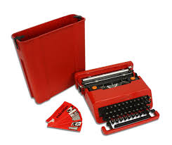 Afbeeldingsresultaat voor sottsass typewriter