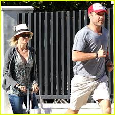 Image result for Maclaren Techno XT Naomi Watts and Liev Schreiber taking a stroll with son, Sasha