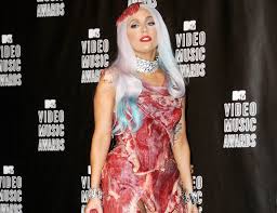 Image result for lady gaga meat dress