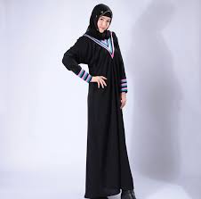 Aliexpress.com : Buy Fashion Patchwork Muslim Women Wear Black ...