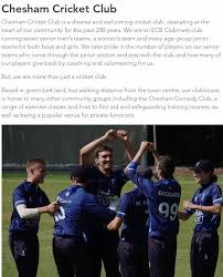 Image result for Chesham Cricket Club