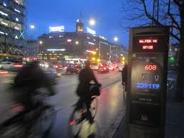 Afbeeldingsresultaat voor copenhagen bicycle counter