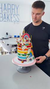 Image result for rainbow cake