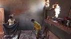 Day after Indias stern warning, Pakistani mortar guns fall silent.