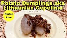 Crafting Gluten-Free Zeppelins: Lithuania's Cepelinai Guide - YouTube