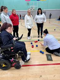 Image result for North Wales Boccia