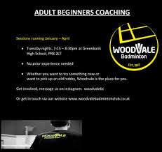 Image result for Woodvale Badminton Club