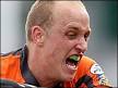 Hull KR's Michael Dobson. Dobson was in fine form with the boot for Hull KR - _45782171_dobson226gi