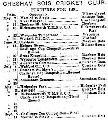 Image result for Chesham Cricket Club