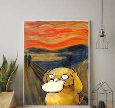 Image result for "the scream" parody