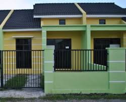 Model Pagar Tembok Rumah Minimalis Type 36