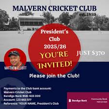 Image result for Malvern Cricket Club