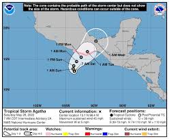 Image result for Tormenta Agatha
