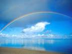 rainbows in the sky