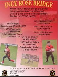 Image result for Ince Rosebridge Sports & Community Club