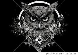 Image result for owl illuminati symbol