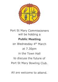 Image result for Port St Mary Bowls Club