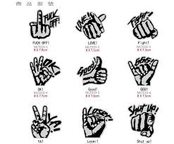 Image result for 666 hand sign