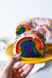 Image result for rainbow cake